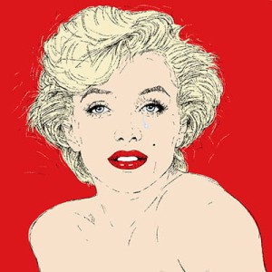 grafika MARILYN MONROE